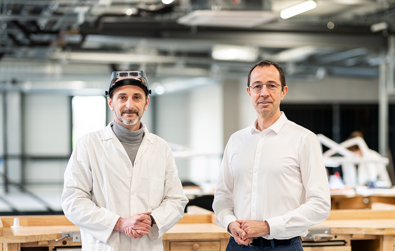 Les dirigeants de AJNOR (directeurs techniques et général)